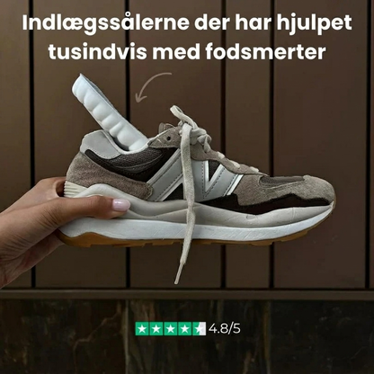 OrtoCloud 4D indlægssål mod hælspore og fodsmerter