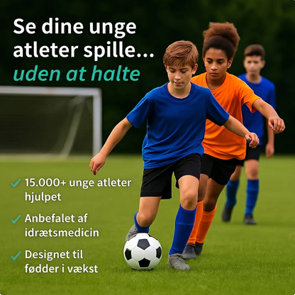 RecoverX™ — Hæl og vækstpladestøtte sleeve til unge