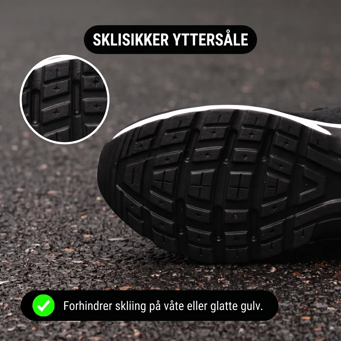 Orthora™ Pro – Sko for 12-timersvakter, lindring av fot-, kne- og ryggsmerter hele dagen