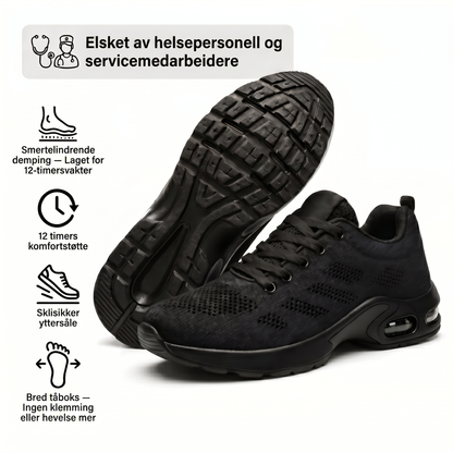 Orthora™ Pro – Sko for 12-timersvakter, lindring av fot-, kne- og ryggsmerter hele dagen